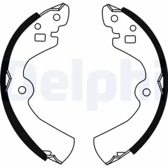 Комплект тормозных колодок DELPHI LS1494