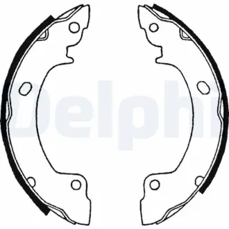 Комплект тормозных колодок DELPHI LS1514