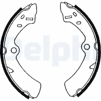 Комплект тормозных колодок DELPHI LS1576