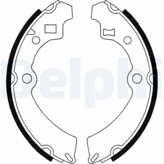 Комплект тормозных колодок DELPHI LS1586