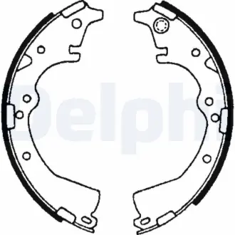 Комплект тормозных колодок DELPHI LS1639