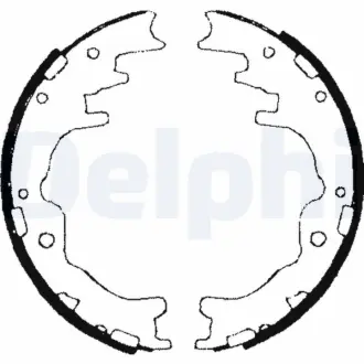 Комплект тормозных колодок DELPHI LS1706