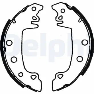 Комплект тормозных колодок DELPHI LS1721