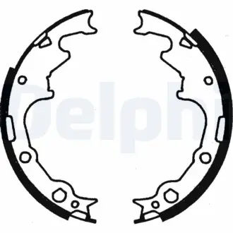 Гальмівні колодки, барабанні DELPHI LS1780