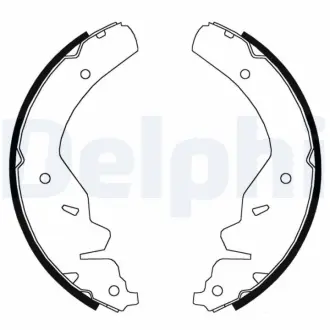 Комплект тормозных колодок DELPHI LS1825