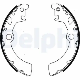 Комплект тормозных колодок DELPHI LS1846