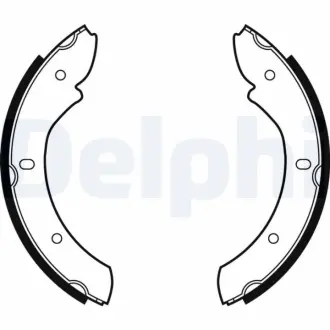 Комплект тормозных колодок DELPHI LS1866