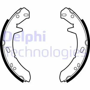 Комплект тормозных колодок DELPHI LS1867