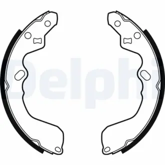 Комплект тормозных колодок DELPHI LS1876