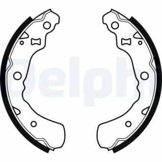 Комплект тормозных колодок DELPHI LS1936