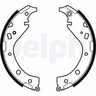 Комплект тормозных колодок DELPHI LS1942