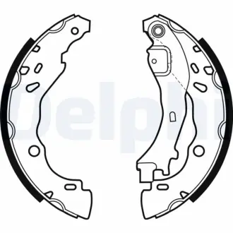 Комплект тормозных колодок DELPHI LS1975