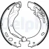 Гальмівна колодка LAND ROVER DISCOVERY III, DISCOVERY IV, RANGE ROVER SPORT I, RANGE ROVER SPORT II 2.0-5.0 07.04-03.22 DELPHI LS1997 (фото 1)