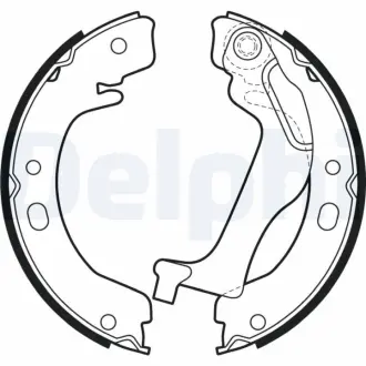 Комплект тормозных колодок DELPHI LS2003