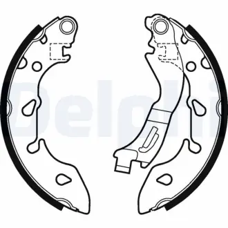 Комплект тормозных колодок DELPHI LS2047