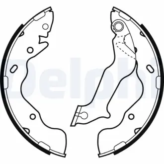 Комплект тормозных колодок DELPHI LS2059