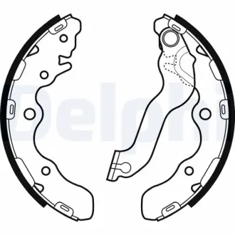 Комплект тормозных колодок DELPHI LS2072