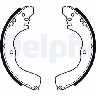 Комплект тормозных колодок DELPHI LS2074