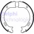 Тормозные колодки барабанные DELPHI LS2076 (фото 1)