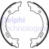 Гальмівна колодка CHRYSLER 300C, PACIFICA DODGE CHALLENGER, CHARGER LANCIA THEMA 2.7-6.4 08.03- DELPHI LS2077 (фото 1)