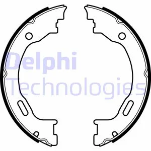 Гальмівна колодка CHRYSLER 300C, PACIFICA DODGE CHALLENGER, CHARGER LANCIA THEMA 2.7-6.4 08.03- DELPHI LS2077