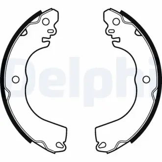 Комплект тормозных колодок DELPHI LS2104
