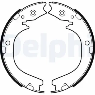 Комплект тормозных колодок DELPHI LS2105