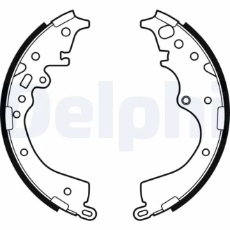 Тормозые колодки барабанные DELPHI LS2133
