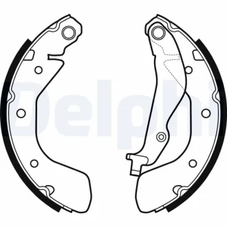 Гальмівна колодка HONDA INSIGHT OPEL KARL 1.0/1.0H/1.0LPG 04.00-03.19 DELPHI LS2134