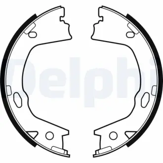 Тормозные колодки барабанные DELPHI LS2153