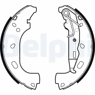 Тормозные колодки барабанные DELPHI LS2167