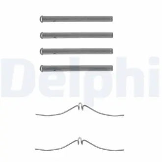MAZDA установчий к-кт. гальм. колод. 323 III DELPHI LX0091