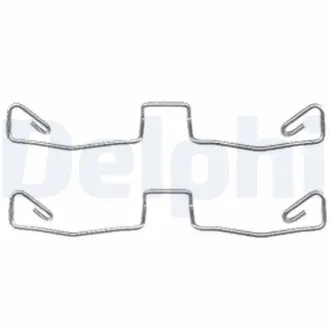VW установчий к-кт. гальм. колодок передн. Audi A6 97- DELPHI LX0448