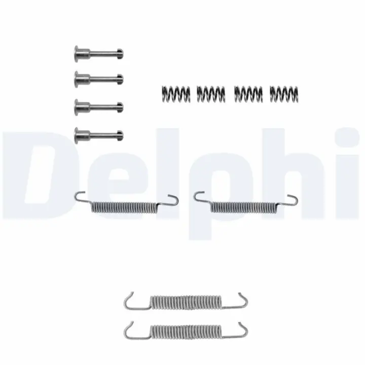монтажний к-кт барабанних колодок DELPHI LY1042 - фото 1