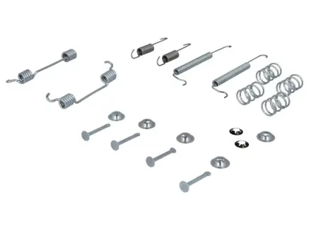 Монтажний набір гальмівної колодки (OPEL) OPEL ASTRA F, ASTRA J, ASTRA J GTC, CORSA B, CORSA B/HATCHBACK, CORSA C, CORSA C/HATCHBACK, TIGRA 1.0-2.0D 09.91-04.18 DELPHI LY1133