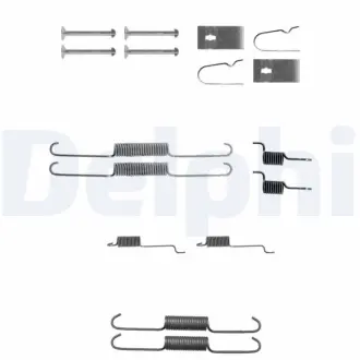 NISSAN К-т установчий задн. гальм. колодок Allmera 00-, Primera -02 DELPHI LY1307