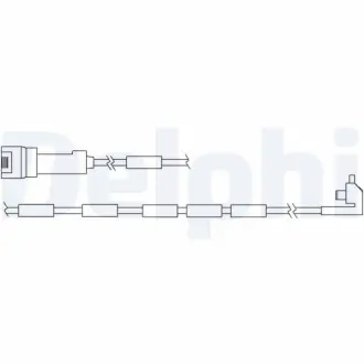 Контрольный контакт, контроль слоя тормозных колодок DELPHI LZ0107