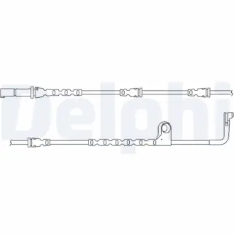 Контрольный контакт, контроль слоя тормозных колодок DELPHI LZ0226