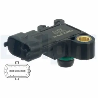 Intake manifold pressure sensor. Датчик абсолютного давления, впуск  DELPHI PS10155