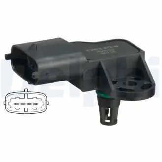 Intake manifold pressure sensor. Датчик абсолютного давления, впуск  DELPHI PS10182