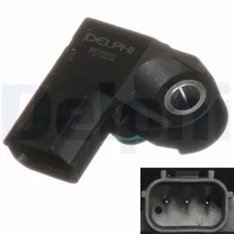 Датчик тиску. впускний газопровід DELPHI PS10232-12B1