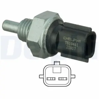 RENAULT датчик температури Dacia Dokker,Logan,Kangoo 08-,Nissan Qashqai,X-Trail,Opel Vivaro,Clio III,Trafic III 14- DELPHI TS10461