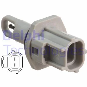 Датчик температури вхідного повітря FORD COUGAR, FIESTA IV, FIESTA/MINIVAN, FOCUS I, FOCUS I/KOMBI, KA, MONDEO I, MONDEO II, PUMA, TOURNEO CONNECT, TRANSIT CONNECT 1.0-4.0 01.93-12.13 DELPHI TS10503