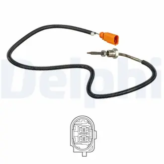 VW Датчик температури ВГ AUDI A4/A6 1,9-2,0TDI -11 DELPHI TS30106