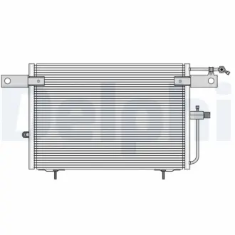 VW радіатор кондиціонера Audi 100 92-,A6 94- DELPHI TSP0225083
