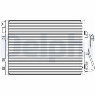 Радіатор кондиціонера DELPHI TSP0225620