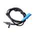 Датчик ABS передній CITROEN C3 II, C3 III, C3 PICASSO, C4 CACTUS, C-ELYSEE, DS3 DS DS 3 PEUGEOT 2008, 207, 207 CC, 207 SW, 208, 301 1.0-1.6D 02.06- DENCKERMANN B180046 (фото 1)