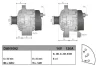 Генератор (14В, 120А, новий) PERKINS, ARMATRAC 1104 ATLAS XAHS 237 CD, XAMS 287 CD CATERPILLAR 320E, 320EL, 323E, 416 E, 432 D MASSEY FERGUSON 210, 220, 235, 240, 245, 250, 255, 260, 265, 270 DENSO DAN1092 (фото 4)