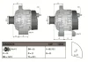 Генератор (14В, 120А, новий із заставою) CITROEN JUMPER I, JUMPER II FIAT DUCATO PEUGEOT BOXER 2.8D 09.00- DENSO DAN3024 (фото 3)
