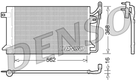Автозапчасть DENSO DCN10026